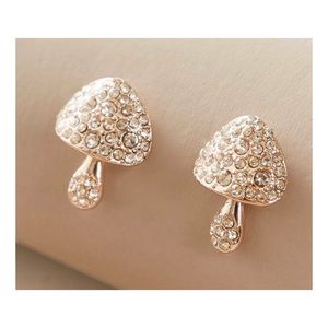 NWT Twinkled Mushroom Earrings